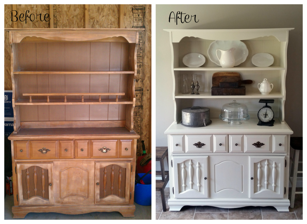 Kitchen Hutch Makeover