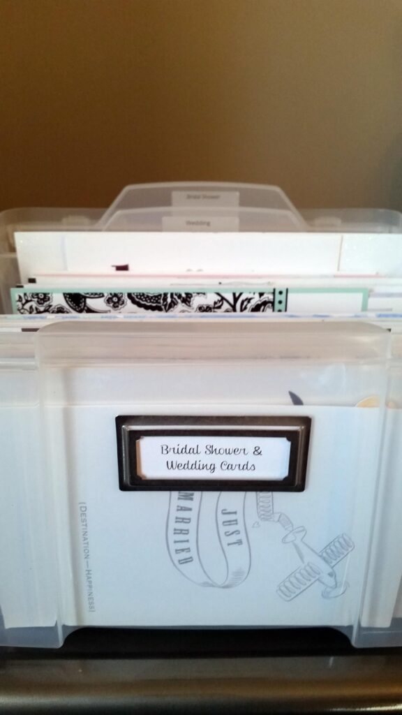 Organize Greeting Cards