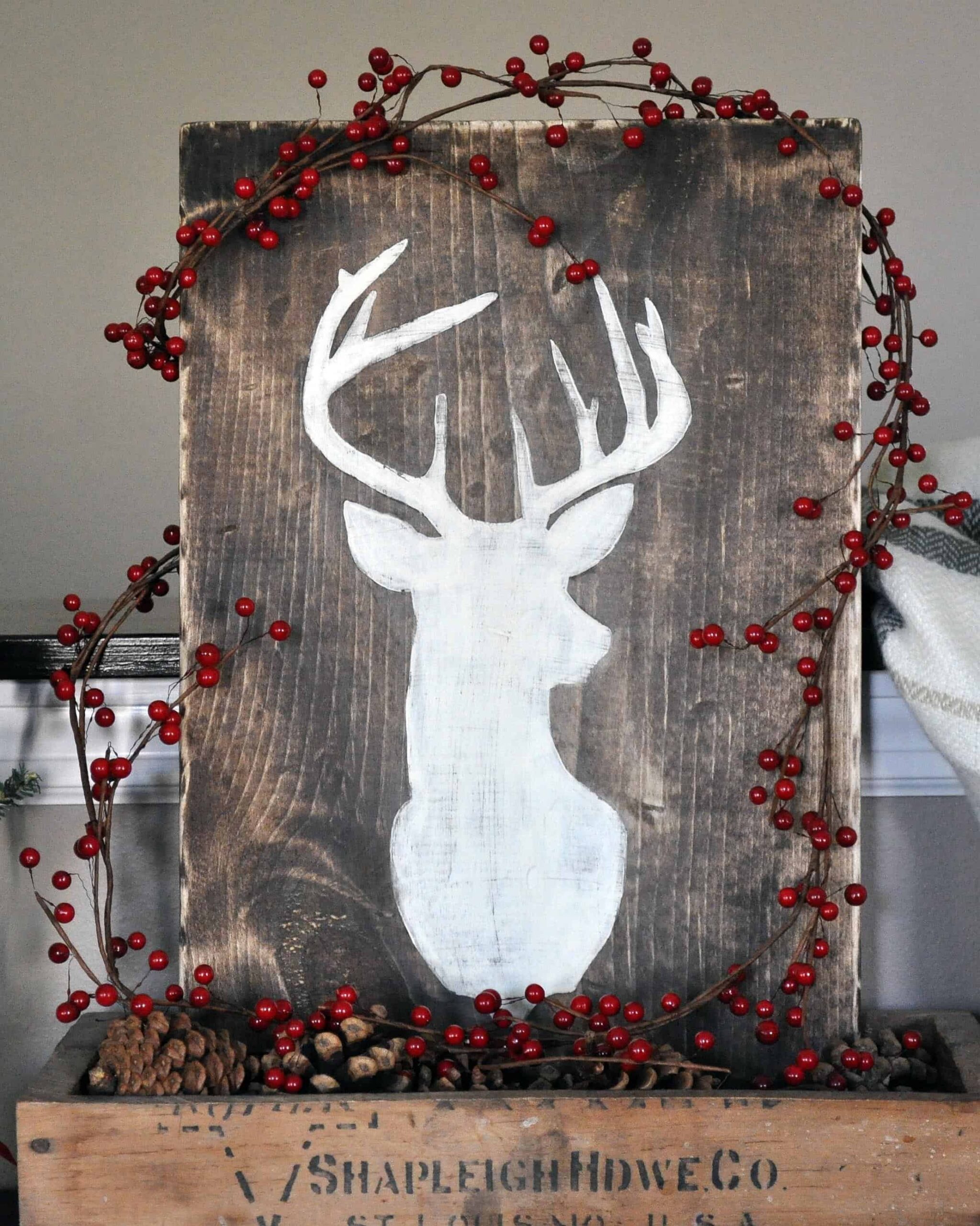 Deer Silhouette Art