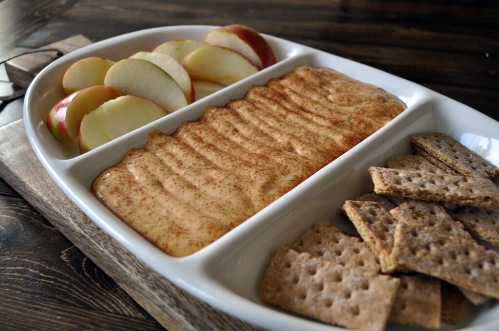 Pumpkin Cinnamon Dip. 