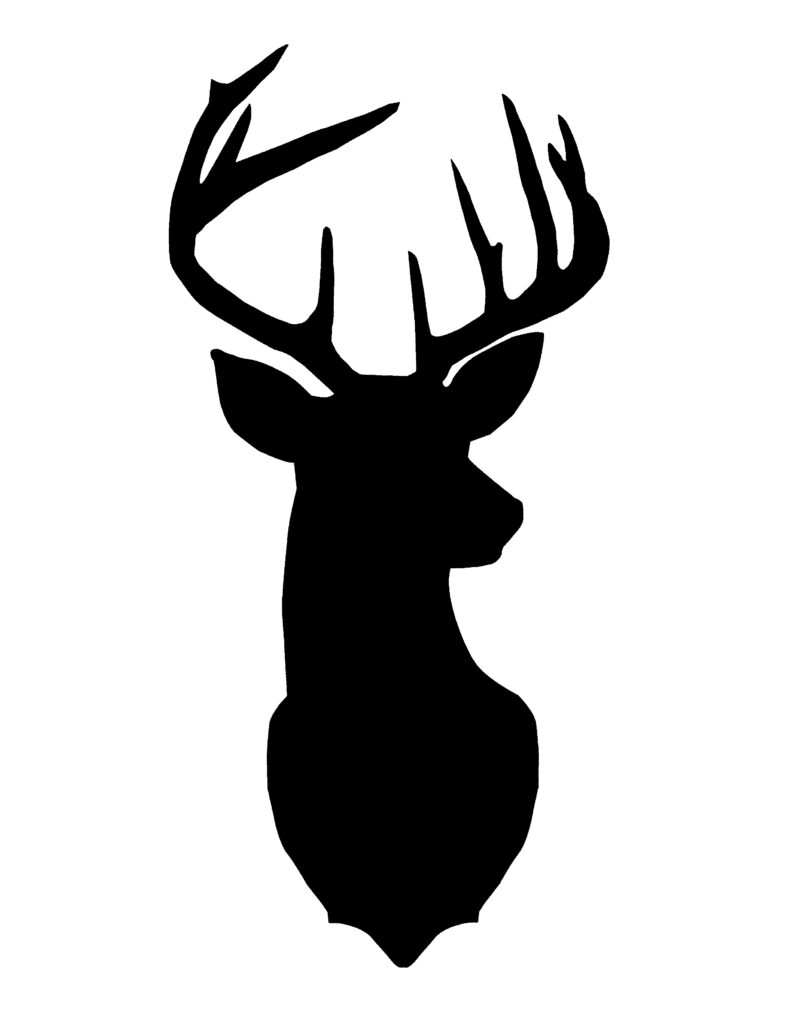 deer-head-silhouette