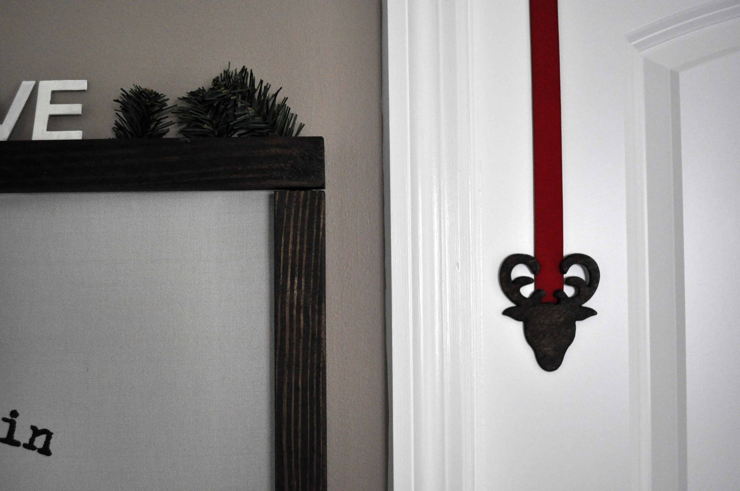 Reindeer Door Hanger