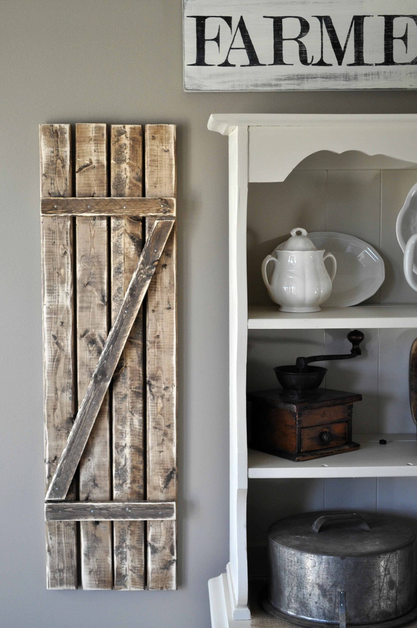 Rustic Farmhouse Shutters