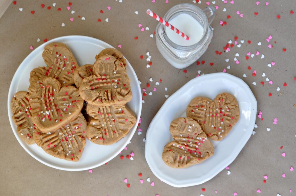  Valentines Day Peanut Butter Cookies