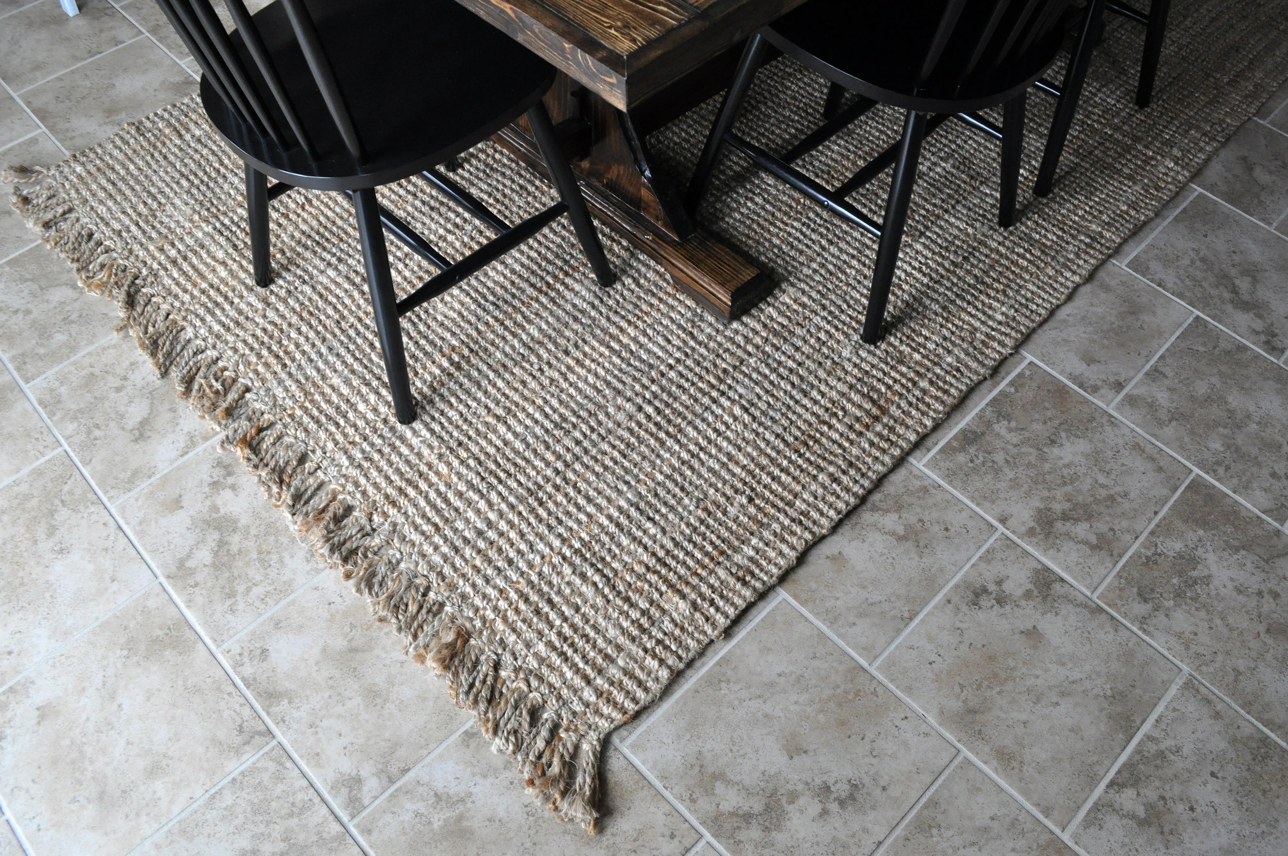 jute dining room rugs