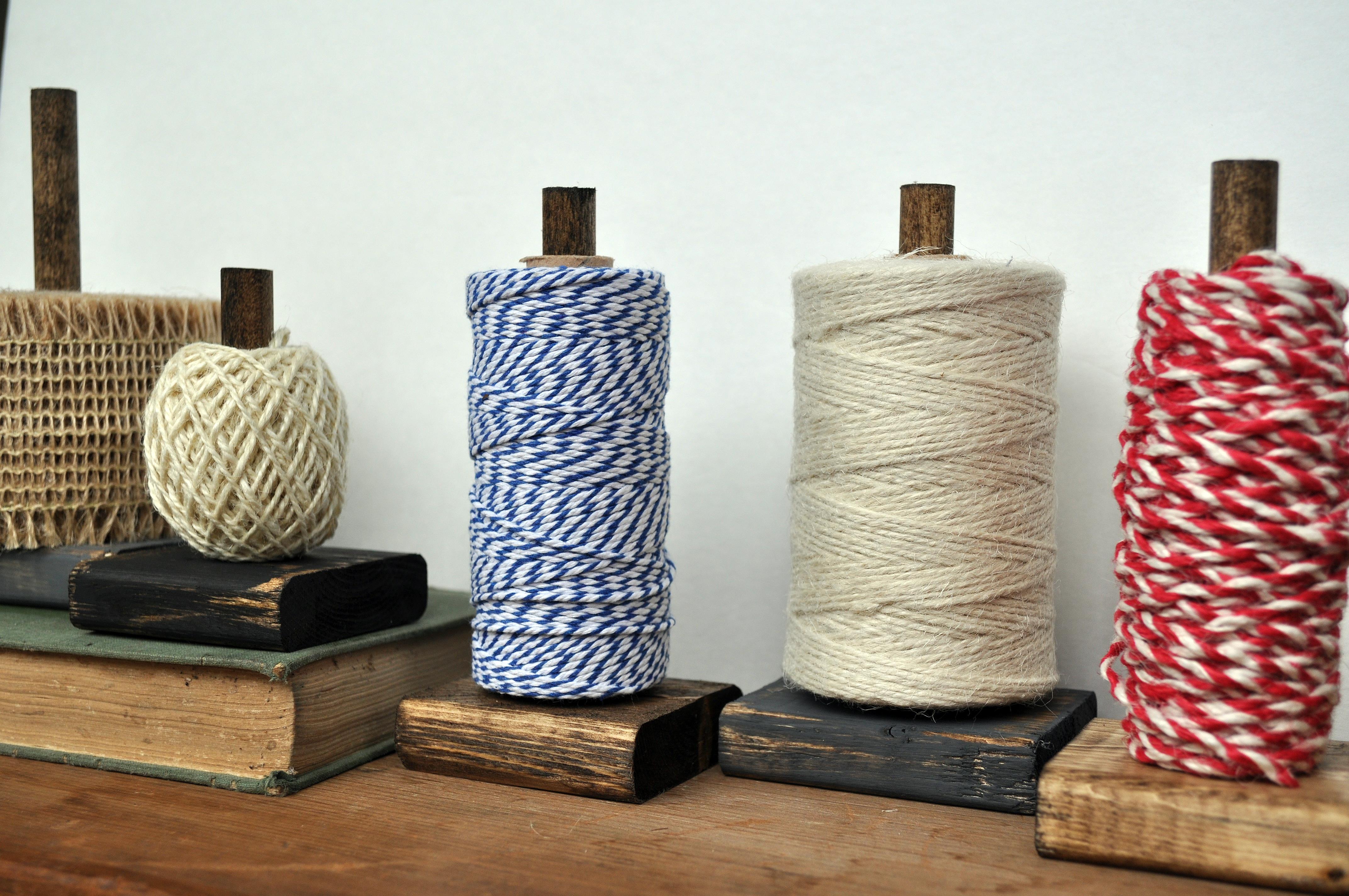 DIY Twine Holders Little Glass Jar