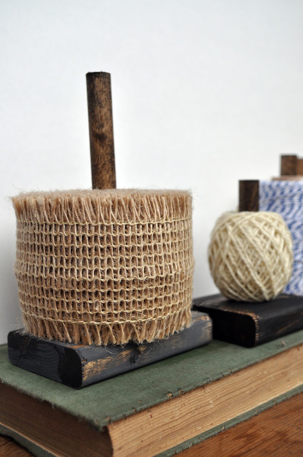 DIY Twine Holders Little Glass Jar