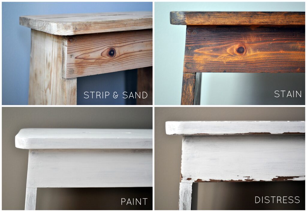 Repainting Old Wooden Furniture