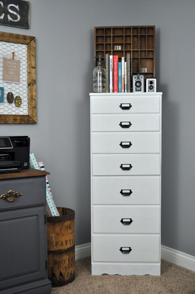 Office Dresser Makeover