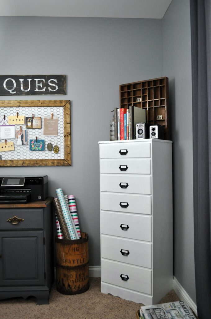 Office Dresser Makeover