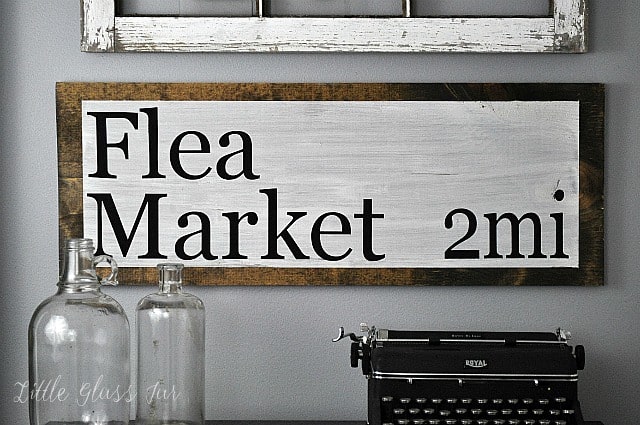 Flea Market Sign