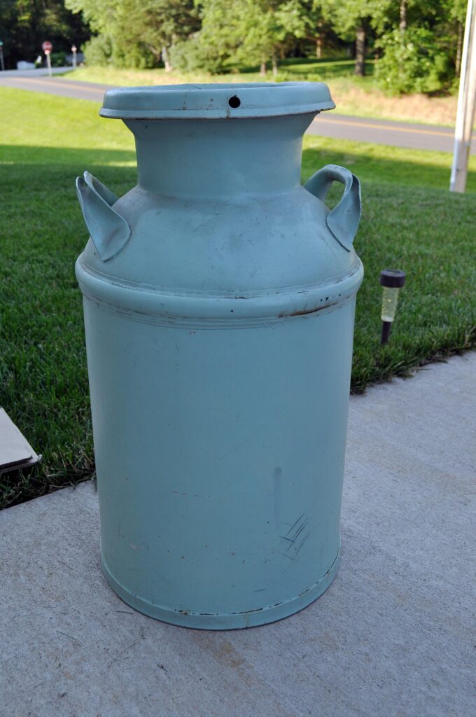 Milk Canister Makeover