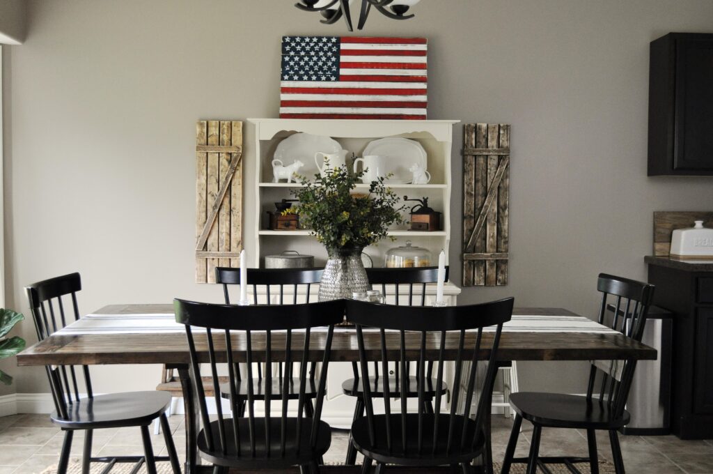 DIY Wooden American Flag