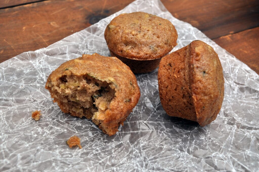 Zucchini Bread Mini Muffins