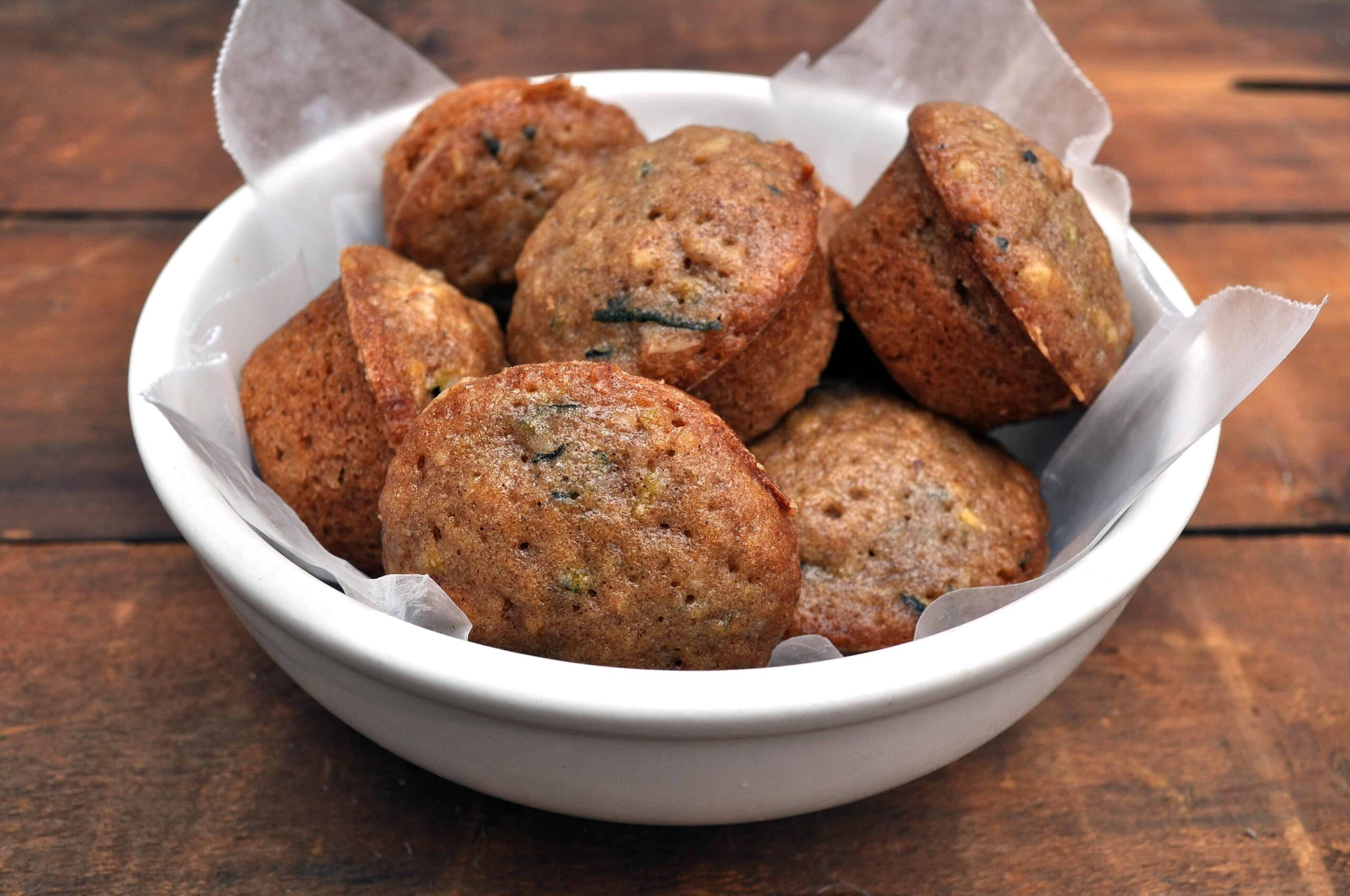 Zucchini Bread Mini Muffins