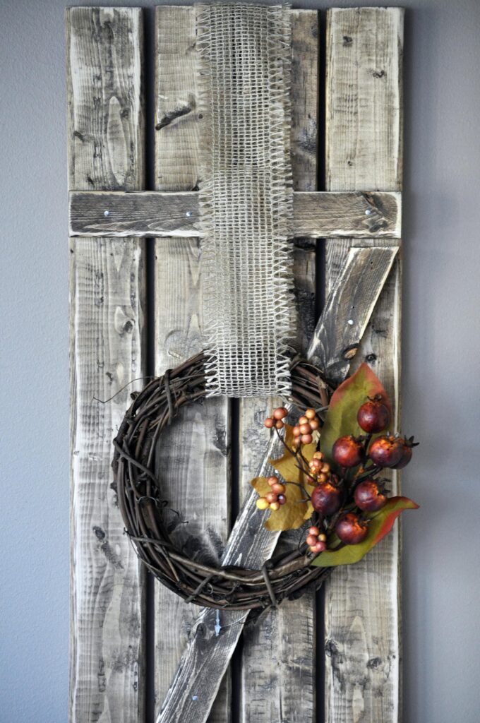 DIY Fall Mini Wreath. 6