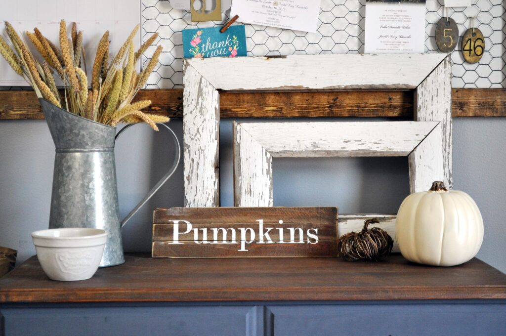 Farmhouse Fall Tour of Homes. Office Cabinet.