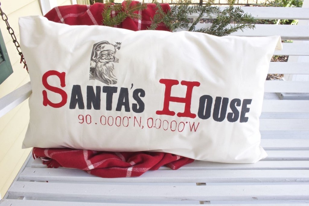 2 Bees In a Pod_DIY Santa Pillow