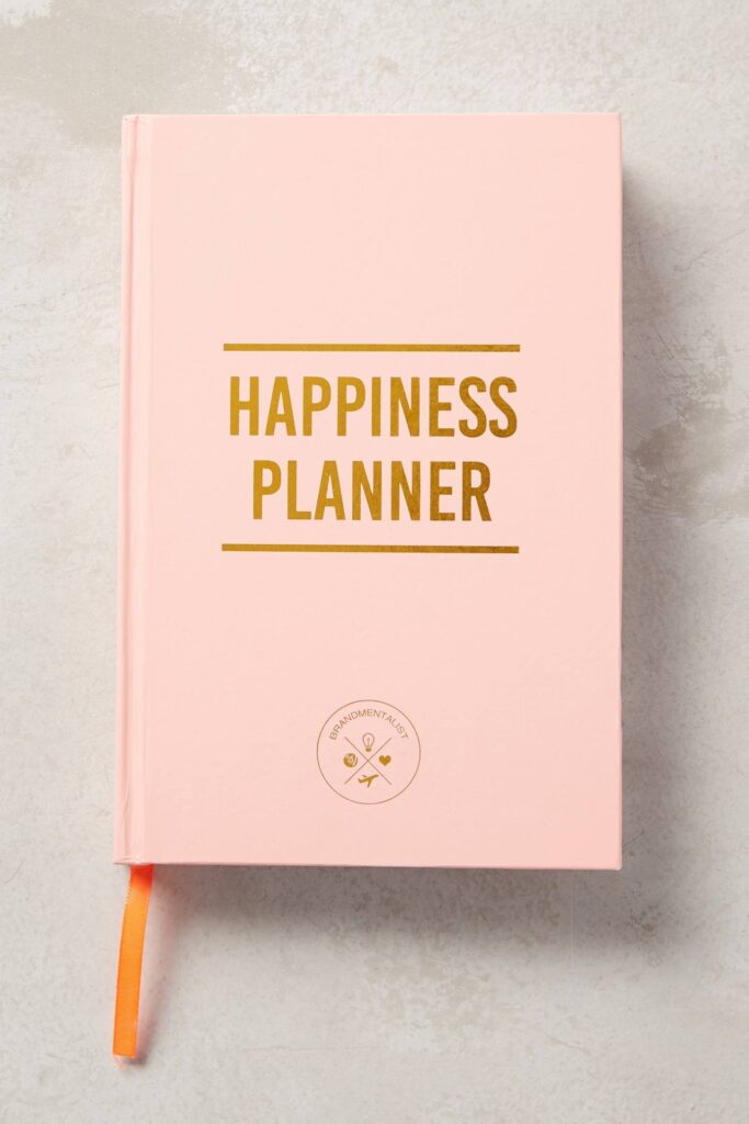 Anthropologie. Happiness Planner