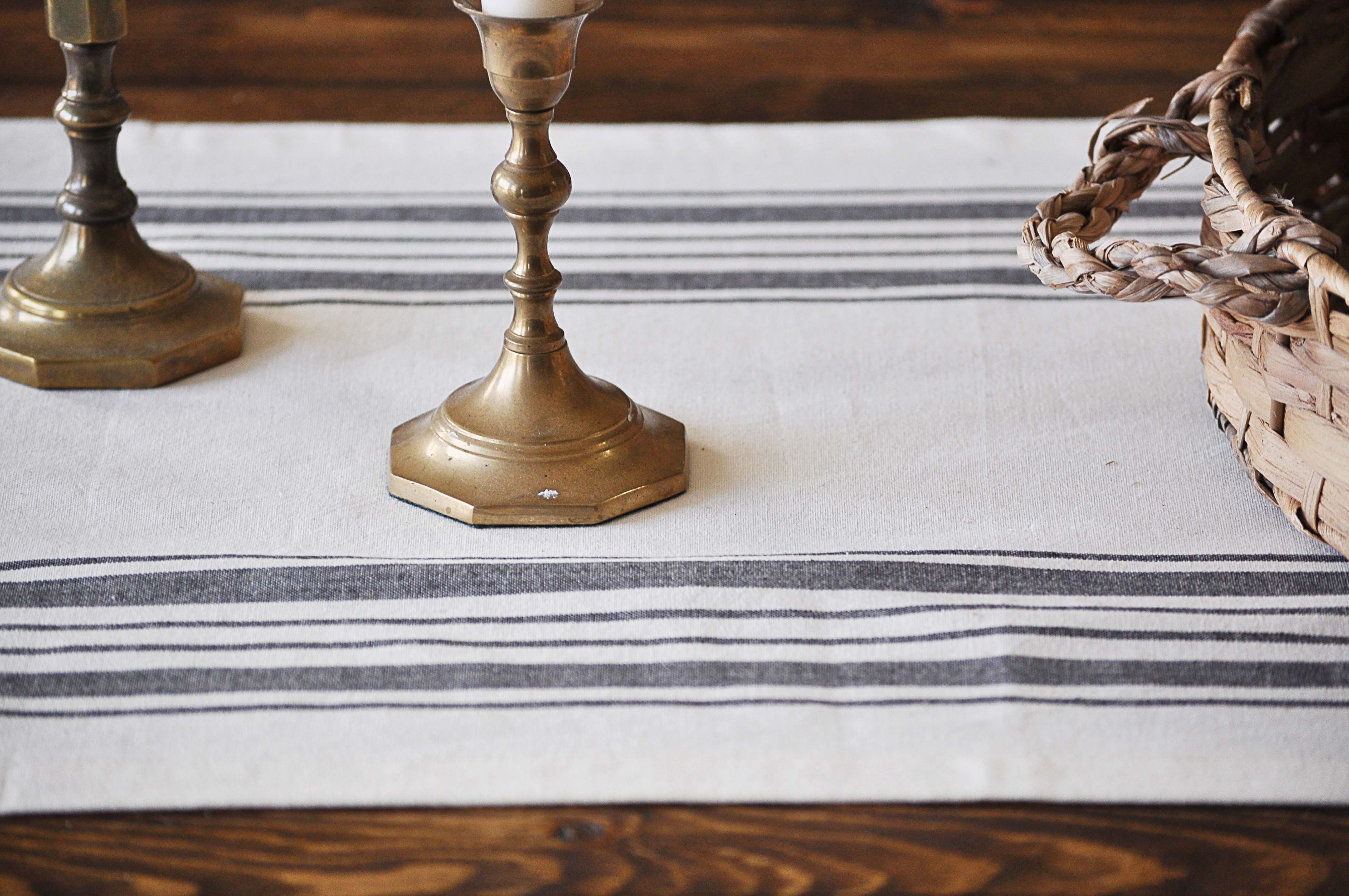 farmhouse dining room table runner