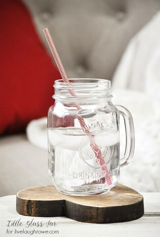 Rustic Heart Coasters