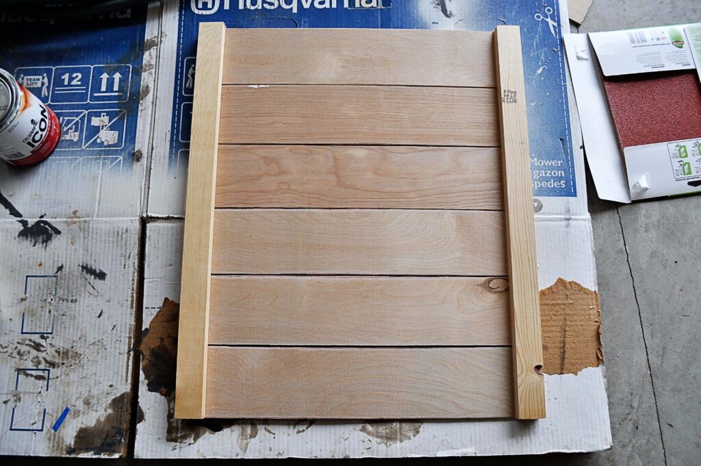 DIY Planked Clock.Assemble Plywood