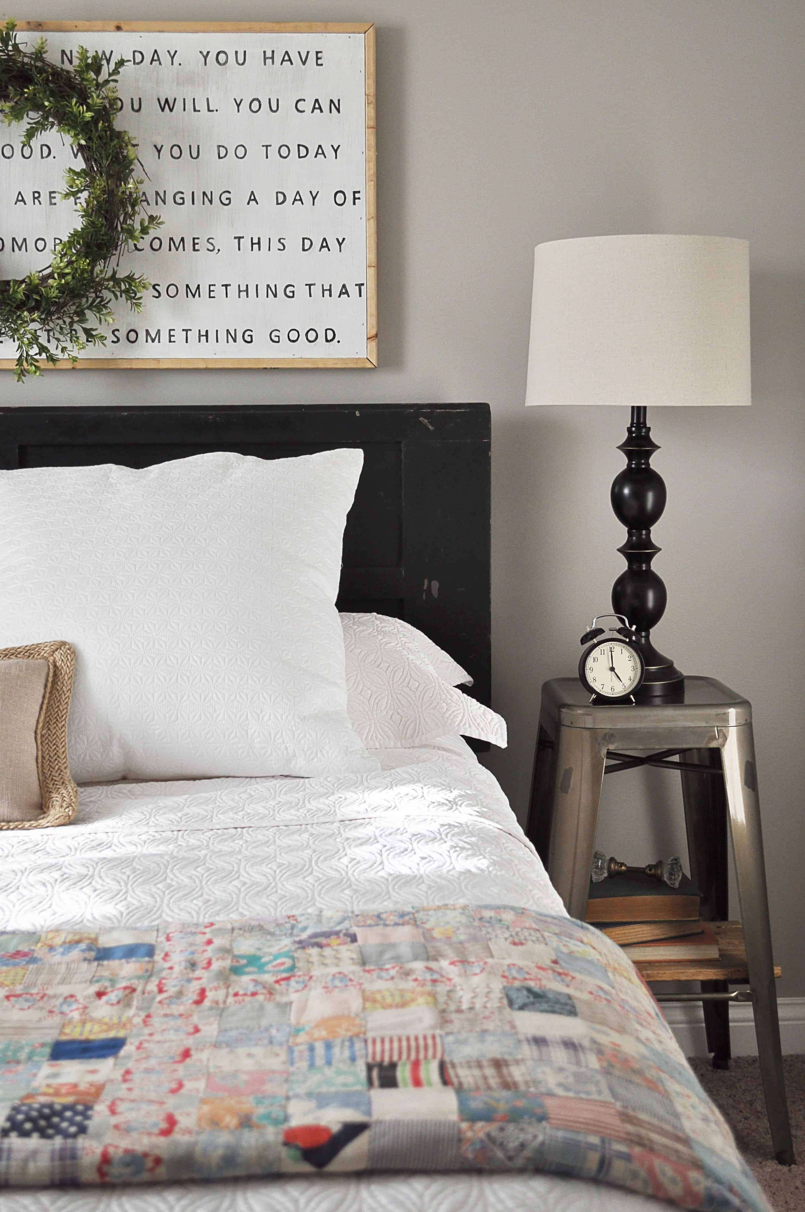 Farmhouse Guest Bedroom | Little Glass Jar