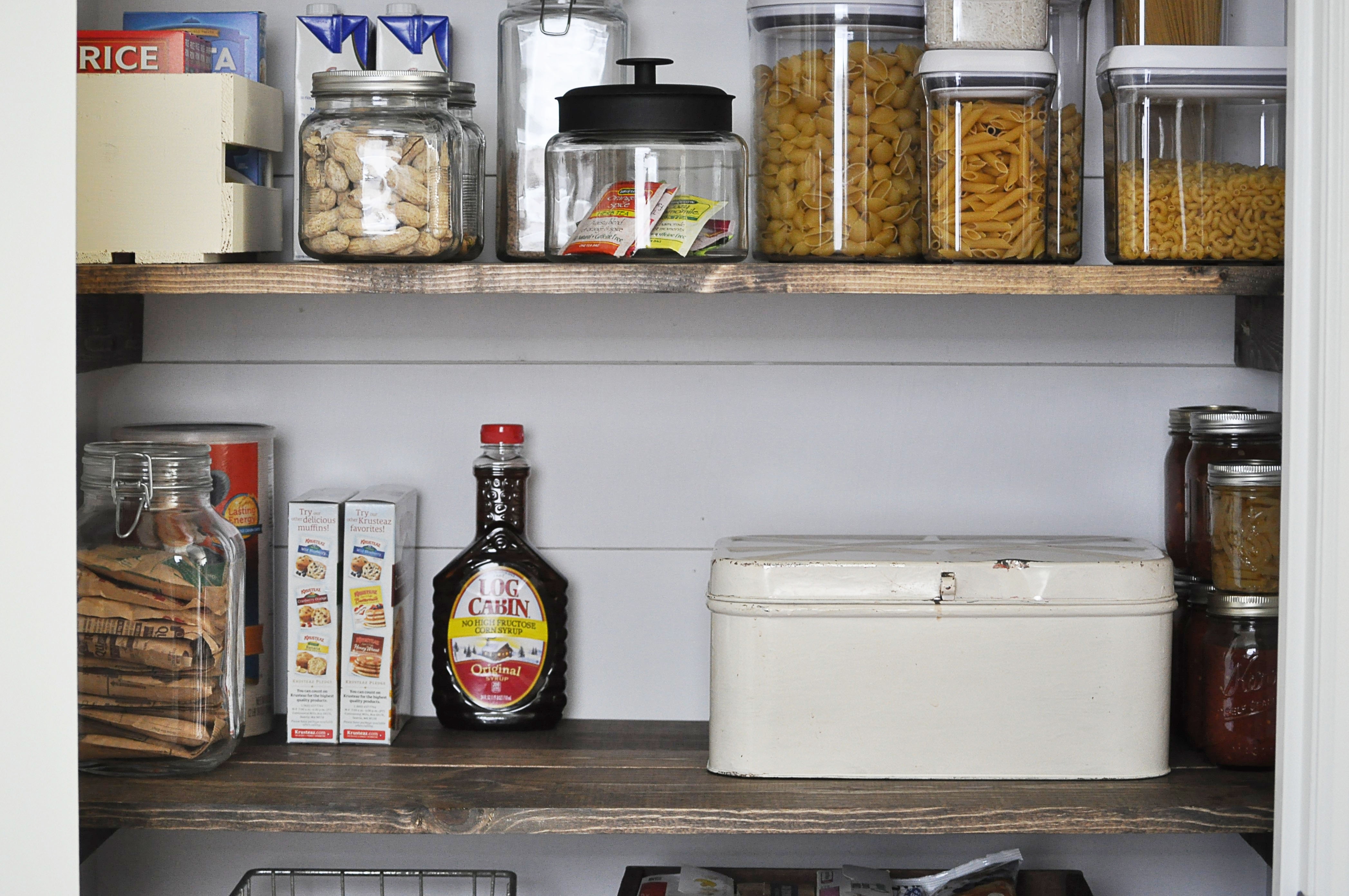 Farmhouse Pantry Makeover Before and After