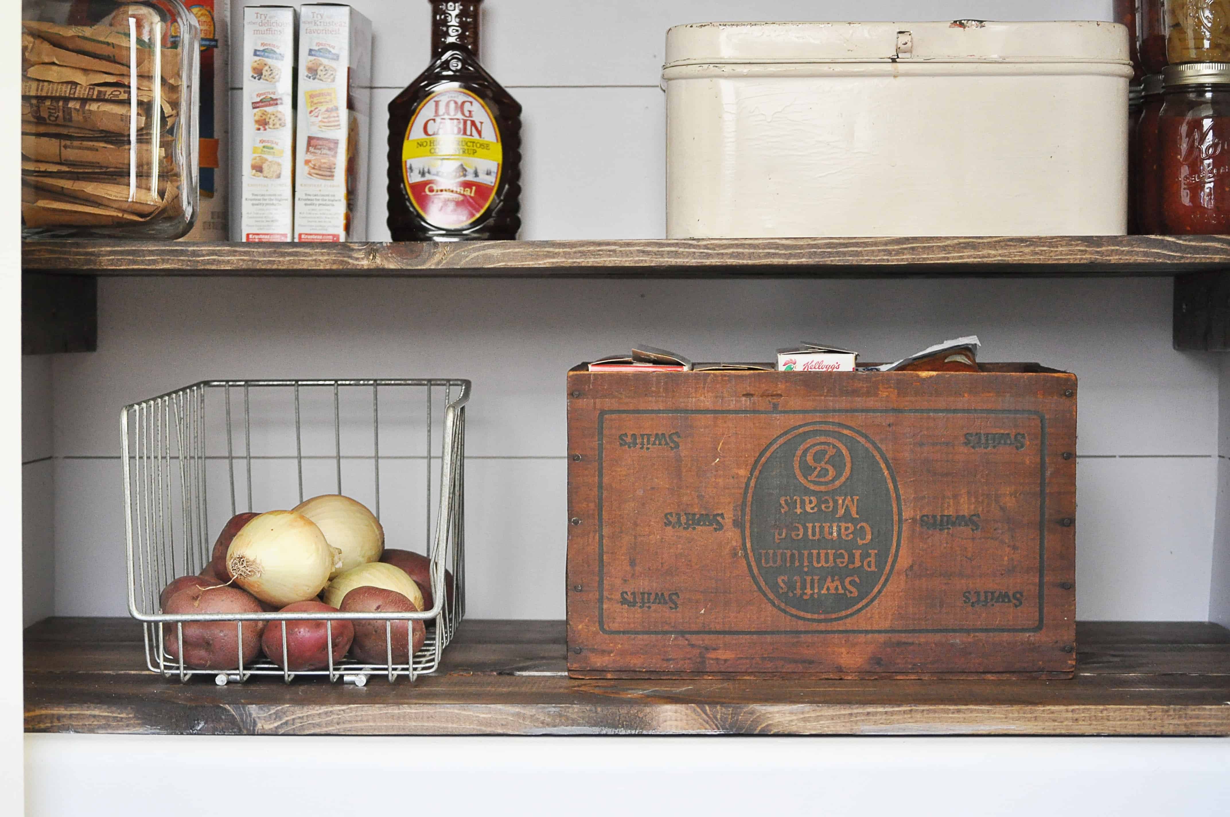 Small Pantry Makeover - Crazy Wonderful