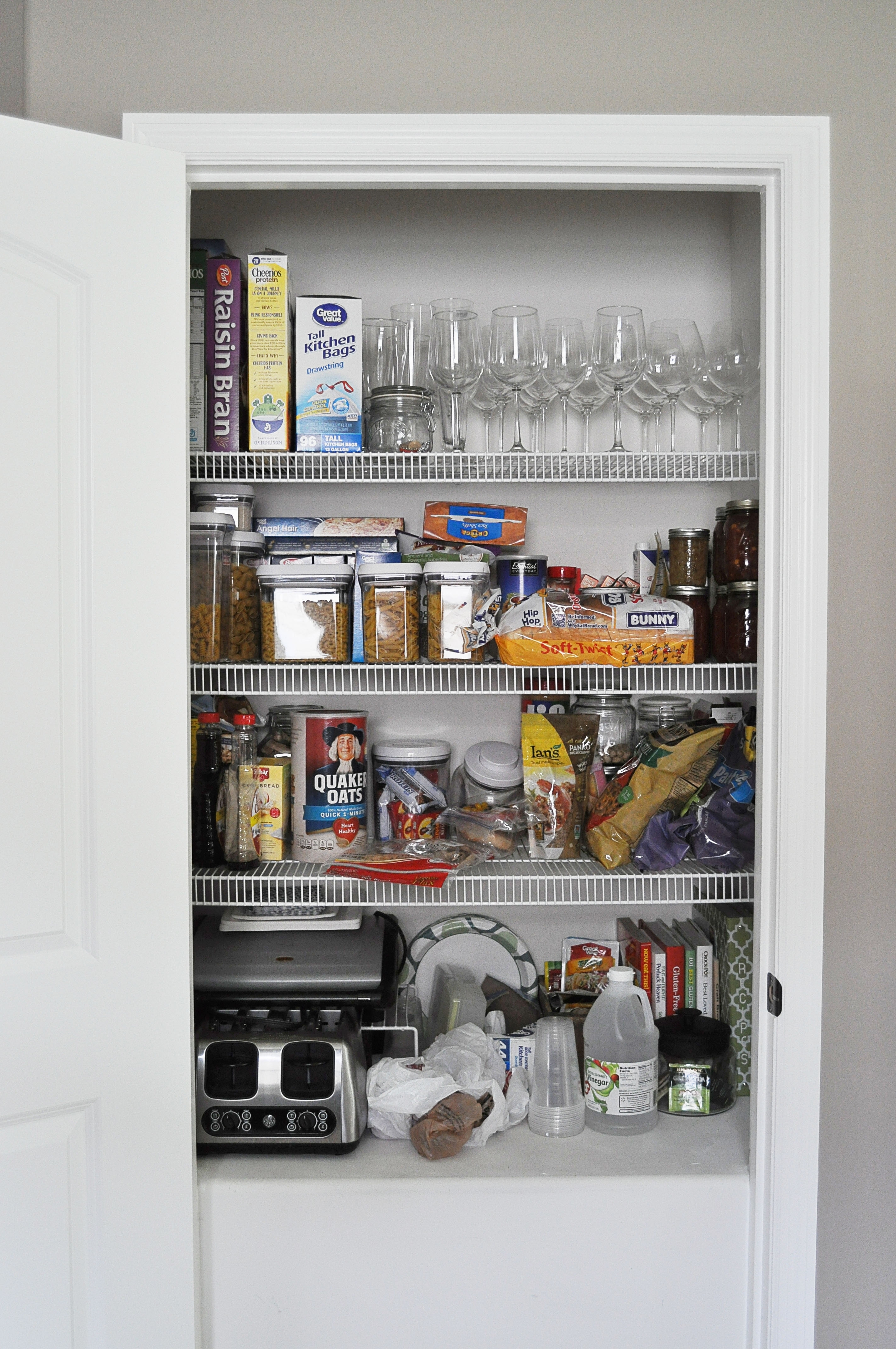 Farmhouse Pantry Makeover Before and After