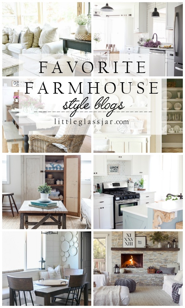 Favorite Farmhouse Style Blogs - Little Glass Jar