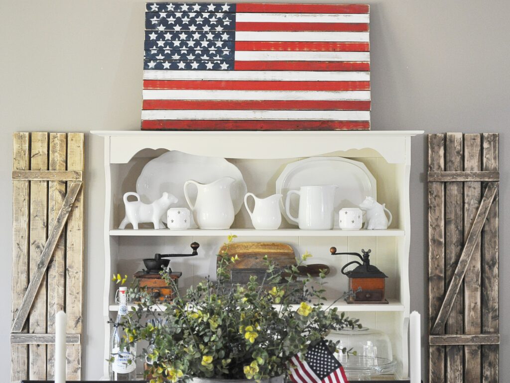 Vintage Fourth of July Decor