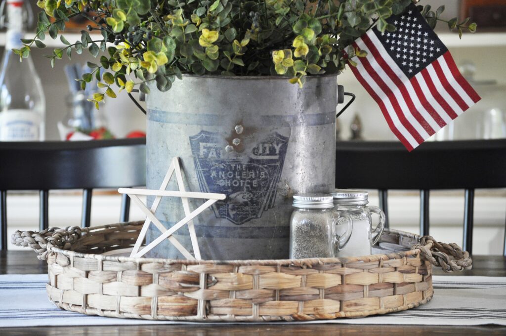 Vintage Fourth of July Decor