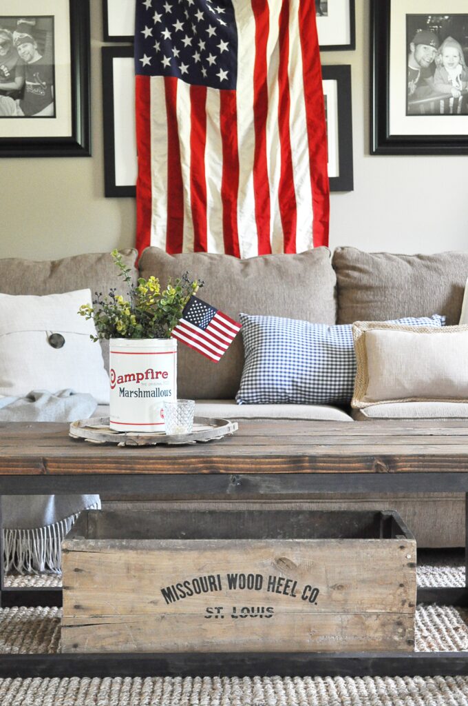 Vintage Fourth of July Decor