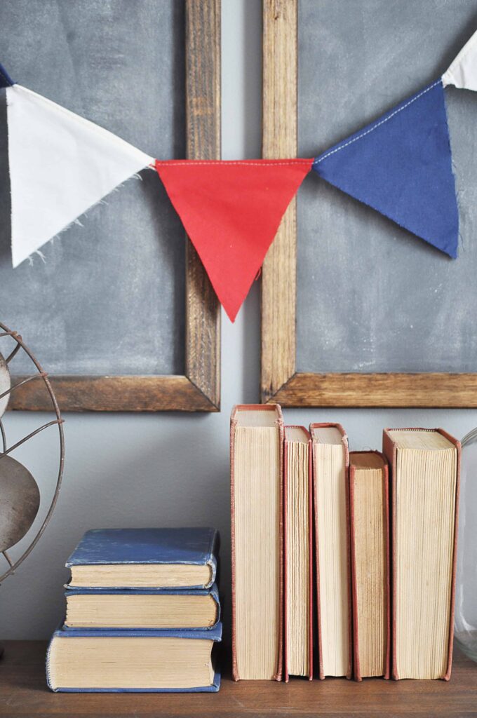 Vintage Fourth of July Decor