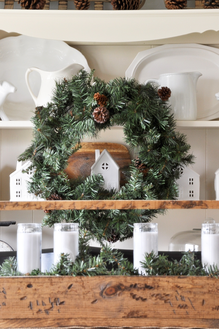 Simple Christmas Dining Room | Little Glass Jar