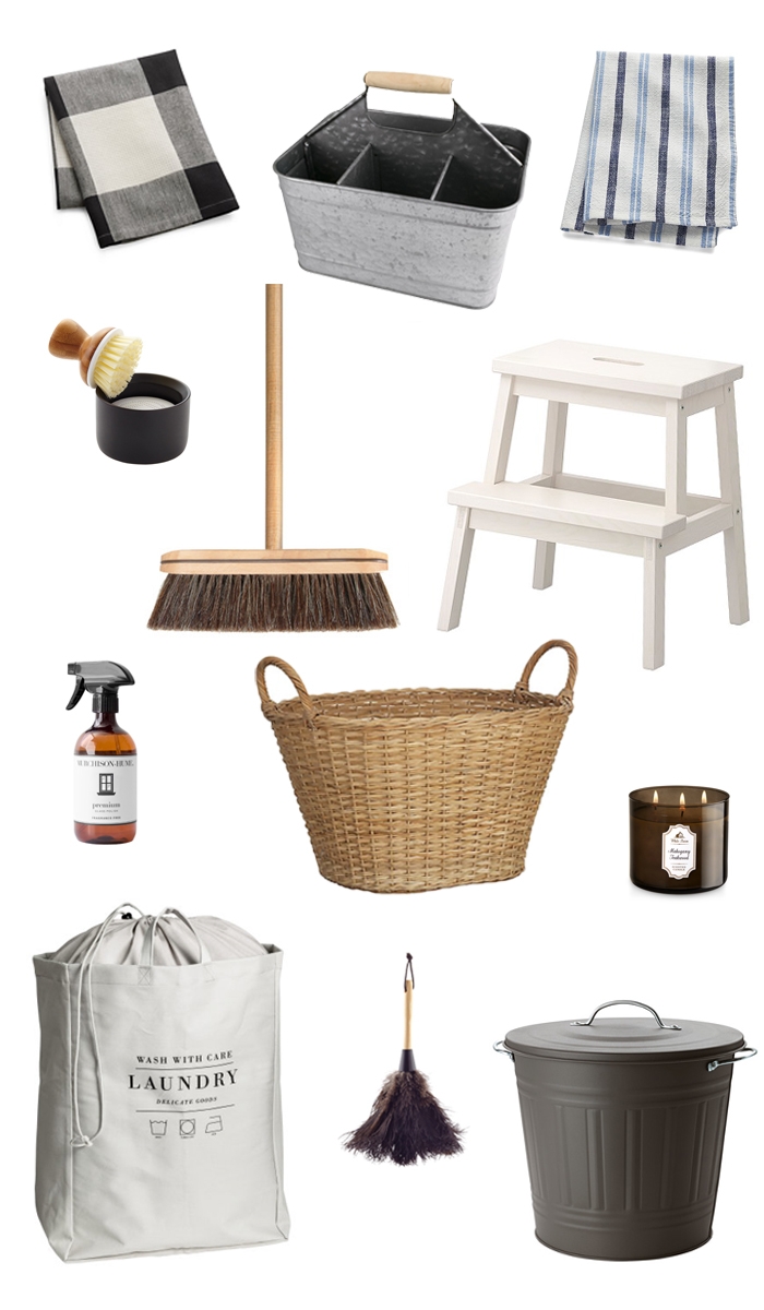 Farmhouse Style Cleaning Supplies