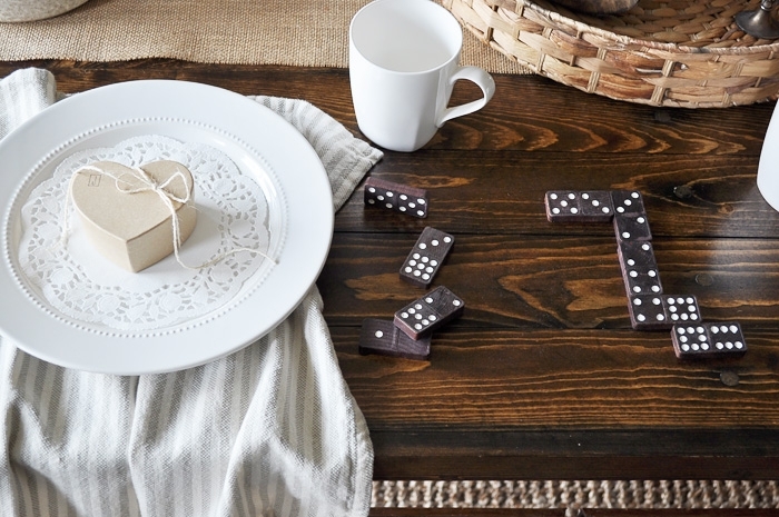 Simple Valentines Day Table