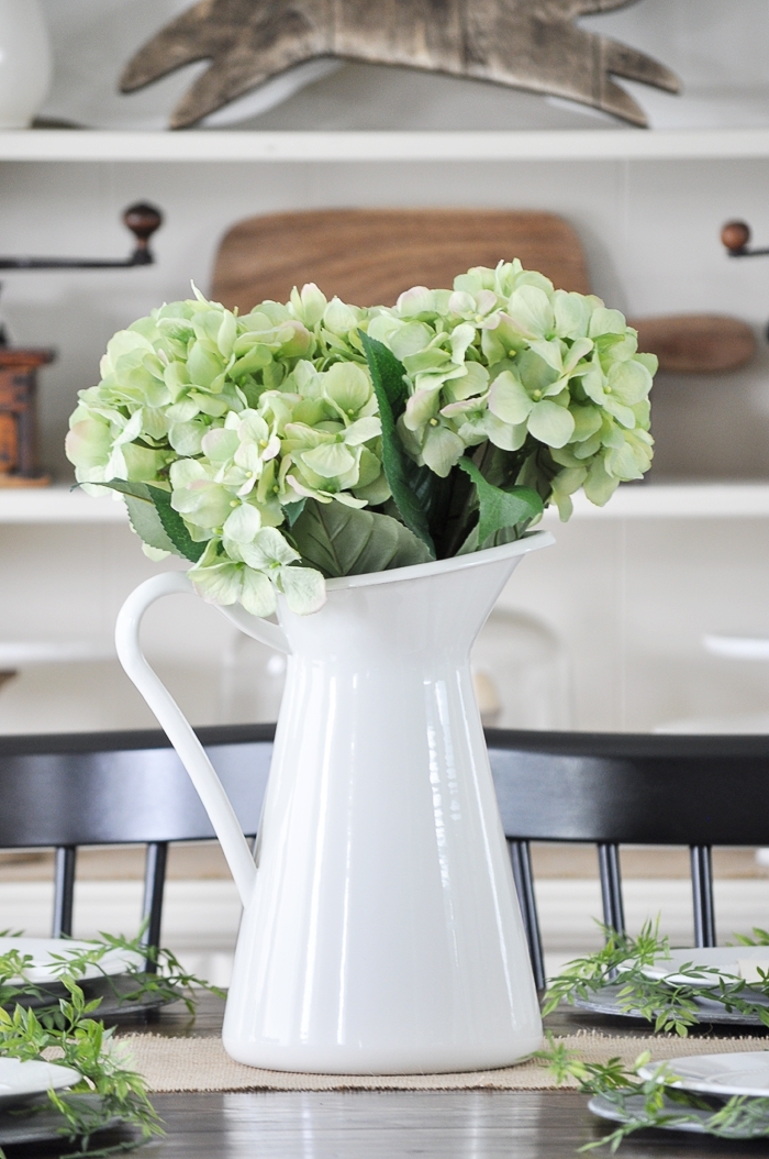 Natural Easter Tablescape via Little Glass Jar