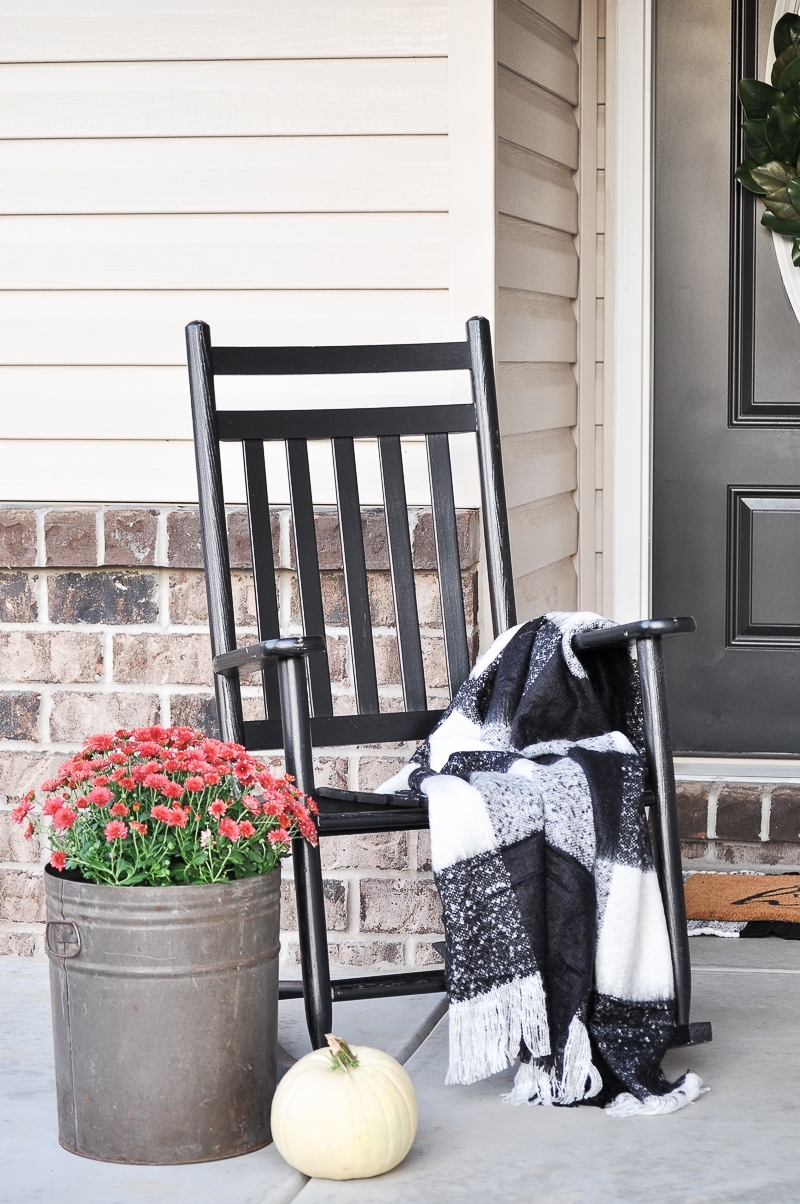 Cozy Fall Front Porch