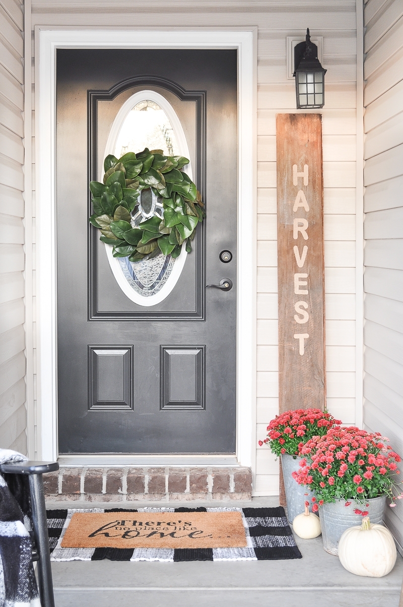 Cozy Fall Front Porch