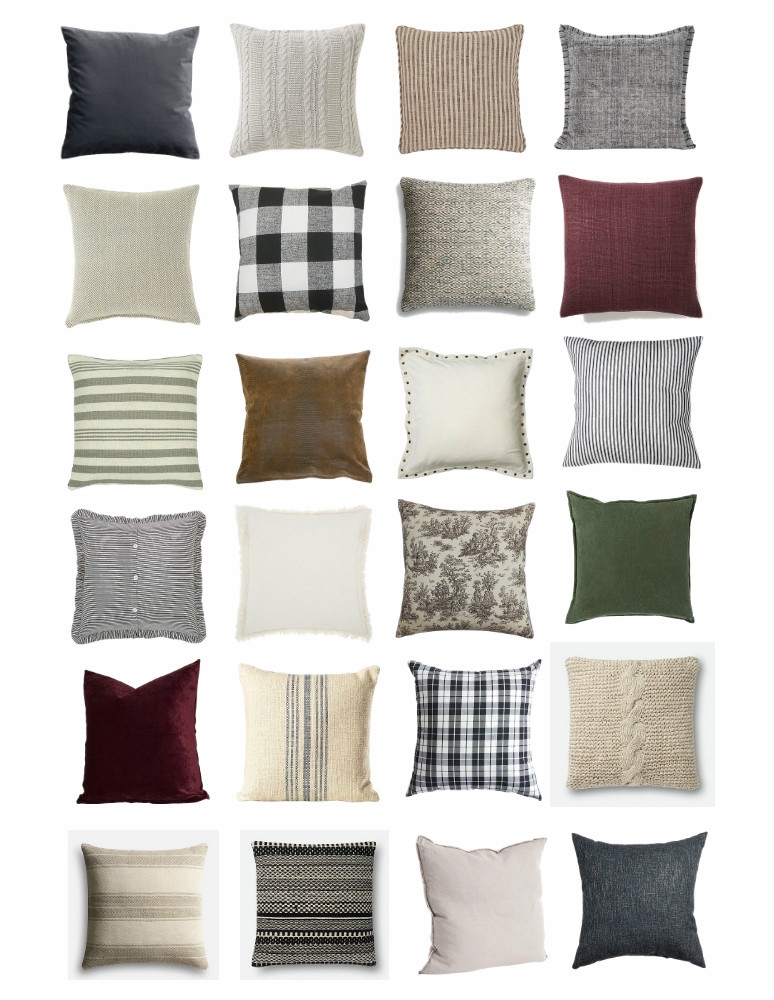 25 Farmhouse Style Fall Pillows