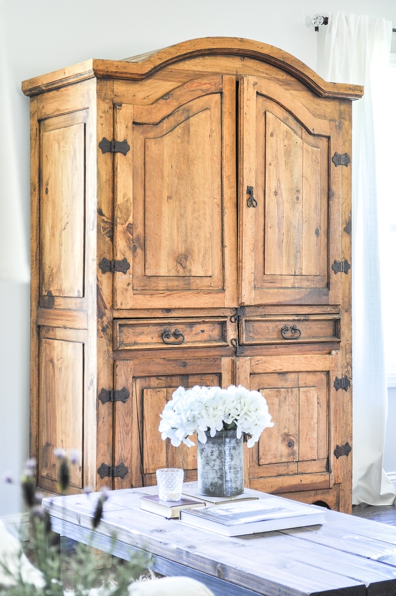 Secondhand Rustic TV Armoire