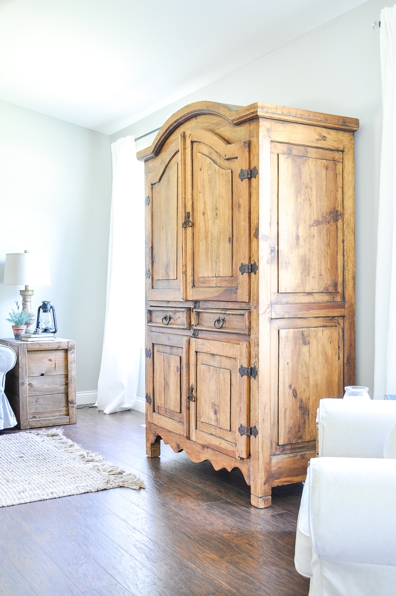 Secondhand Rustic TV Armoire