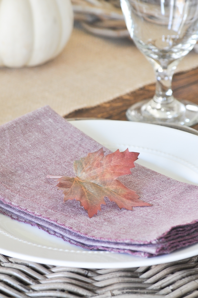 Simple Fall Tablescape