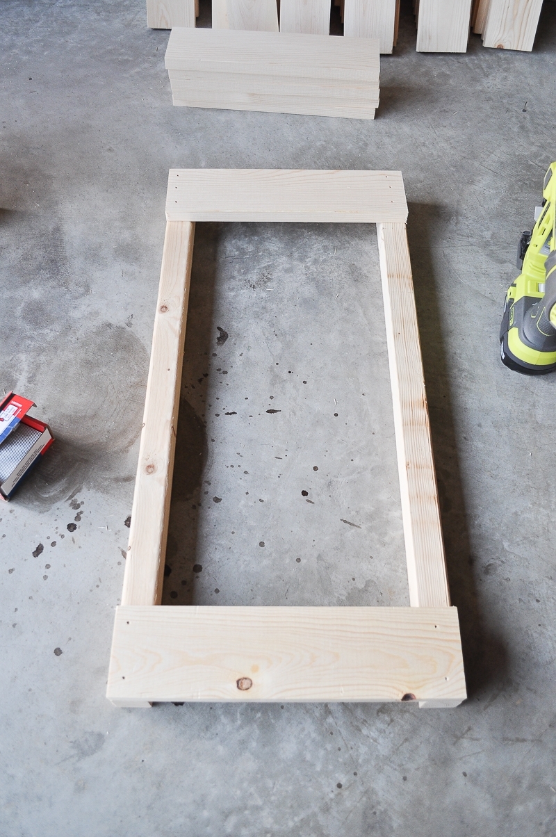 DIY Planked Wood Nightstands