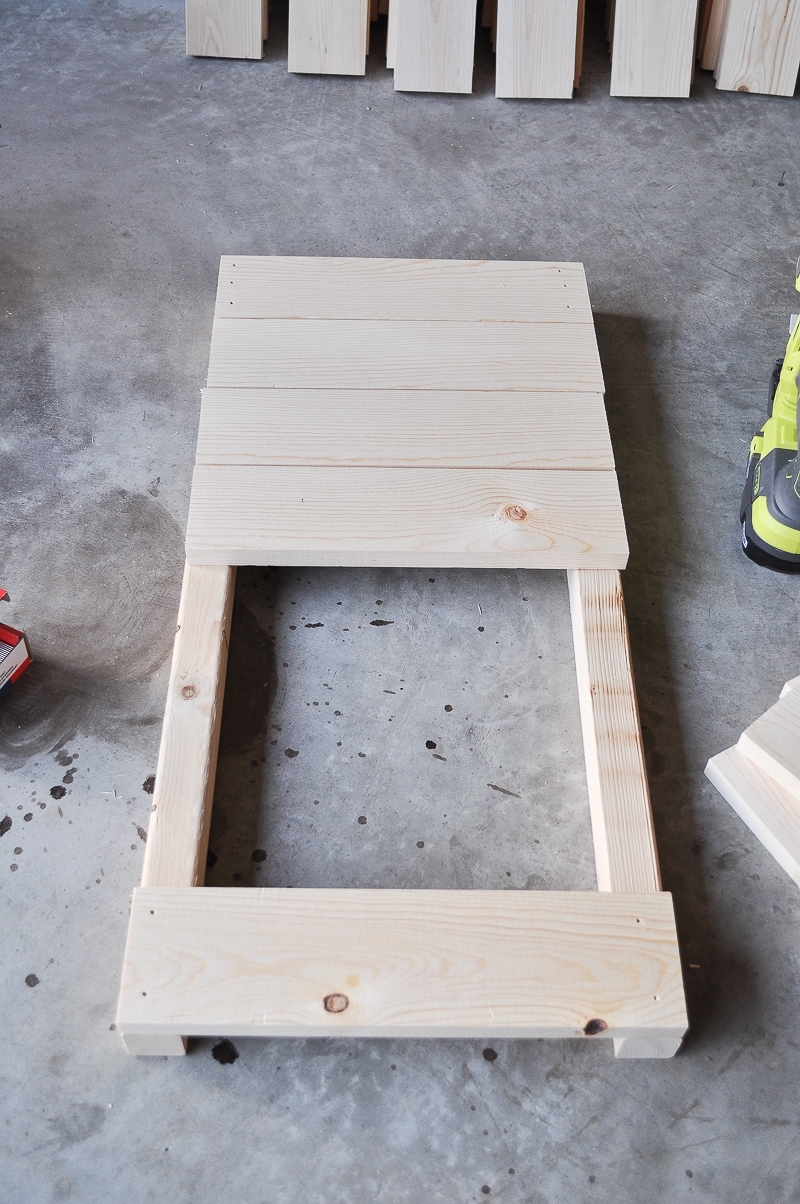 DIY Planked Wood Nightstands