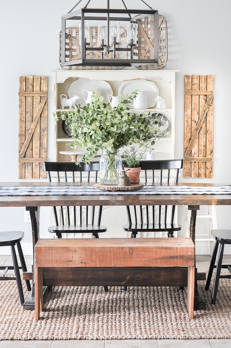 Simple Summer Dining Room