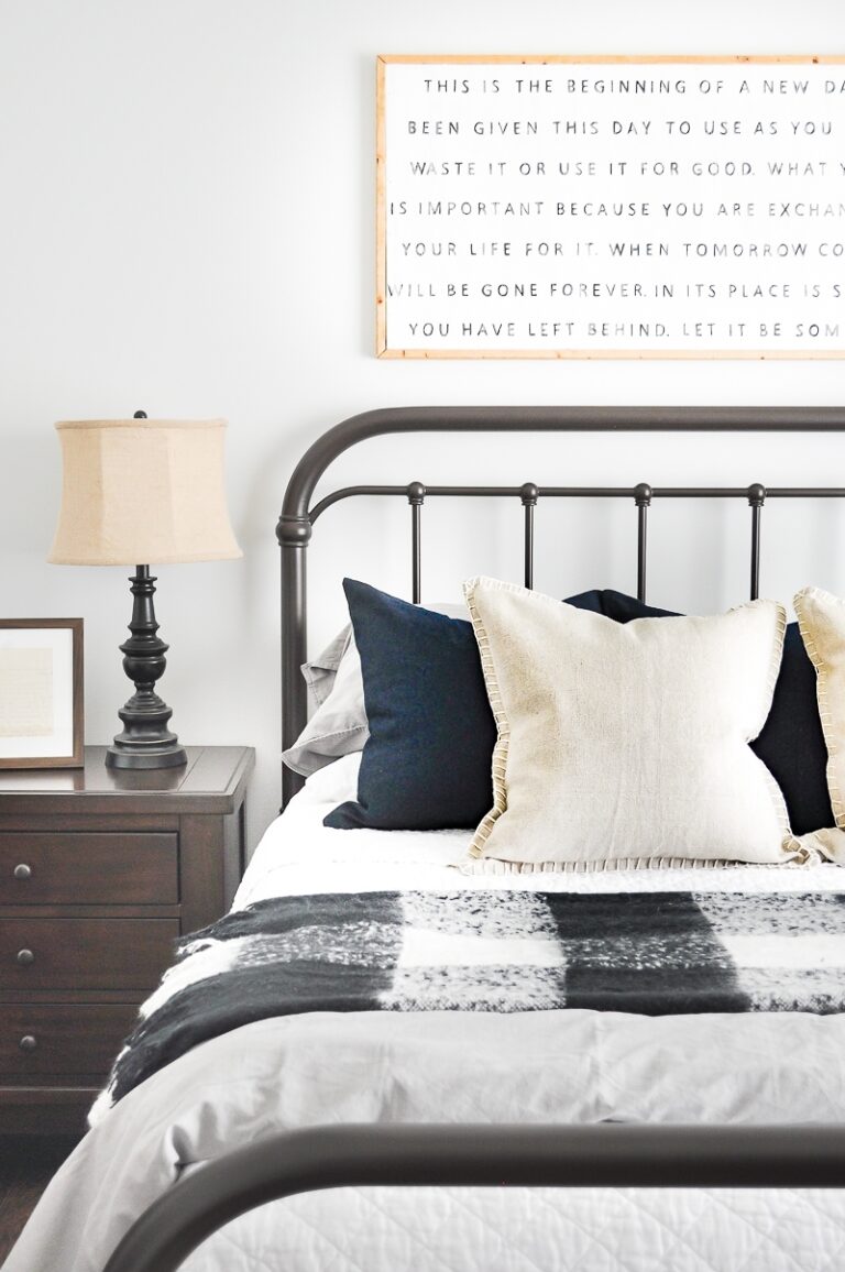 Master Bedroom Weekend Makeover