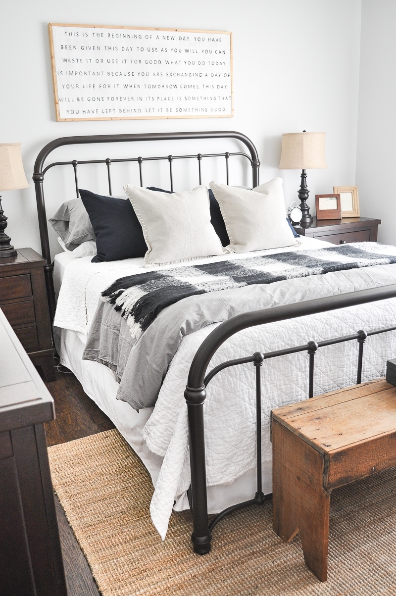 Master Bedroom Weekend Makeover